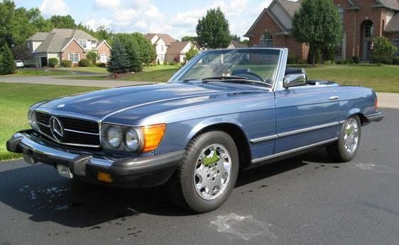  Mercedes sl 1984 model
