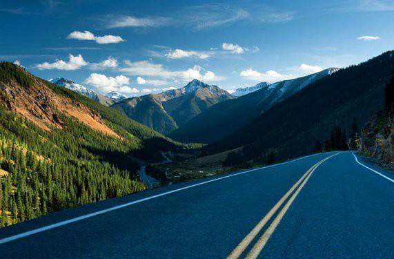<p>U.S. Route 550 ‘The Million Dollar Otoyolu, Colorado</p>