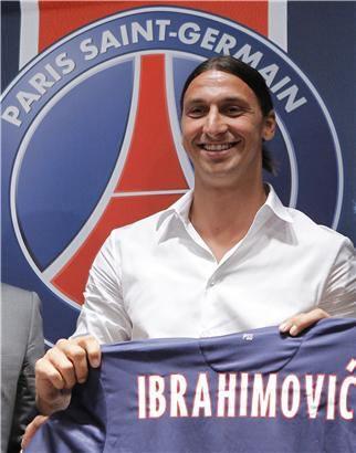 Zlatan Ibrahimovic Eski takımı: AC Milan Yeni takımı: Paris Saint Germain Bonservis : 21 milyon Euro