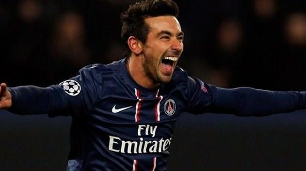 84. Ezequiel Lavezzi - Paris Saint Germain
