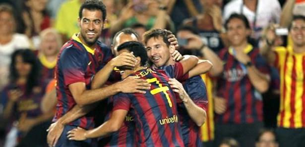 Santos'u fena 'Bar&ccedil;a'ladı: 8-0