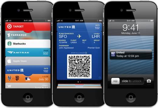 Passbook iOS 6'nın en çok konuşulan yeni uygulamalarından biri olan Passbook; Uçuş Kartları, Biletler, Mağaza Kartları ve Kuponlar gibi çeşitli firmaların barkodlu kartlarını tek bir uygulama altında topluyor. Bu özellik sayesinde hiç basılı bilet kullanmaya gerek kalmadan geçiş turnikelerindeki cihaza barkodlarını okutarak giriş yapabilecekler. Passbook uygulaması iOS 6 yüklü olsa dahi iPad’lerde bulunmayacak. Sadece iOS 6 yüklü iPhone ve iPod Touch’larda bulunacak.