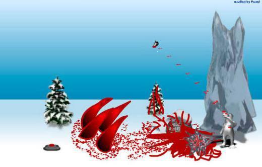 Bloody Pingu  Düşen penguenlere elinizdeki sopayla vurup, penguenleri olabildiğince çok uzağa fırlatmaya çalışıyorsunuz