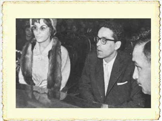 <p>Gönül Ülkü ile Gazanfer Özcan</p>
