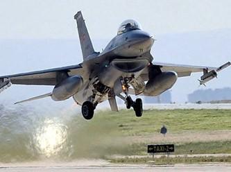 Havalanan F-16'lar, hava-hava görevleri için AIM-9 Sidewinder ve AIM120 AMRAAM tipi füzeler taşıyabiliyor. 