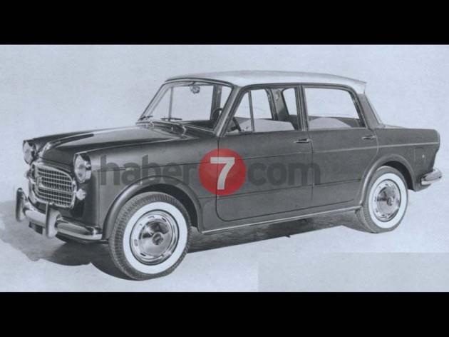 <p>1957 Fiat 1200 Granluce Berlina</p>