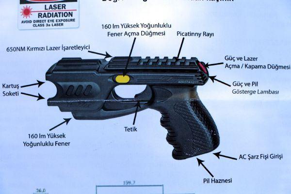 Polislerin uğradığı saldırılar ve karşı karşıya kaldığı zor durumlarda kullanması için Emniyet Genel Müdürlüğü Asayiş Daire Başkanlığı tarafından İstanbul Emniyet Müdürlüğü'ne 20 elektroşok silahı gönderildi.