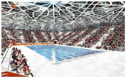 Olimpik Şehir Kümesi ... Olimpik Şehir Kümesi, İstanbul Olimpiyat Parkı Tesis Alanı (Atatürk Olimpiyat Stadı, Ulusal Arena, Olimpik Antrenman Merkezi Salon 1-4, Olimpik Tenis Merkezi, Olimpik Hokey Merkezi, Olimpik Su Sporları Merkezi, Olimpik Atlama Stadyumu, Olimpik Su Topu Stadyumu olmak üzere 11 spor tesisi ) ile Olimpiyat Köyü ve Paralimpik Köy, Medya Köyü, Uluslararası Yayın Merkezi (UBM), Ana Basın Merkezi (ABM) ve Teknik Görevli Köyü’nden oluşuyor.