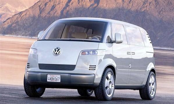 VW Microbus - Volkswagen 2003 yılında piyasaya çıkacağını ve yılda 80.000 adet üretileceğini açıklamıştı. Herkes bu hippi tarzı ailelere uygun modeli çok sevdi. Daha sonra VW piyasaya çıkış tarihini erteledi. 2005 yılında proje resmi olarak iptal edildi. Fakat 2011 yılındaki Cenevre'deki gösteride hippy karavanının yeniden piyasaya çıkabileceği konuşuldu.