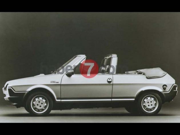 <p>1981 Fiat Ritmo S 85 Cabrio Bertone</p>