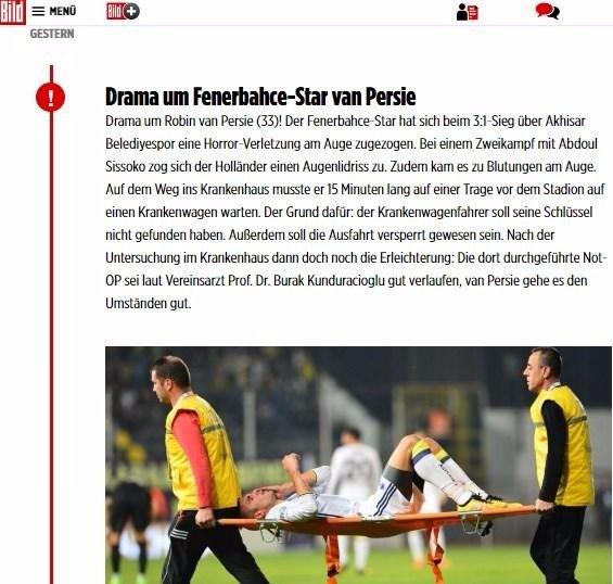 <p>Bild: "Fenerbahçe'de Van Persie dramı"</p>

