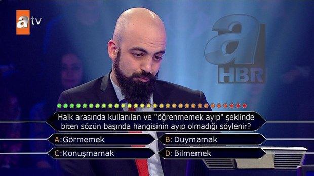 <p><strong>Kim Milyoner Olmak İster'de ilginç sorular</strong></p>
<p>En çok izlenen programlardan olan Kim Milyoner Olmak İster'de sorulan ilginç sorular hem yarışmacıları hem de izleyenleri zorluyor. Bazıları Binlerce lira kazanırken bazıları ise ilk soruda eleniyor. </p>