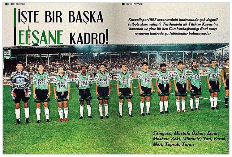 <p>Türk Futbolunun yarım asırlık çınarı 'Kocaelispor'</p>

