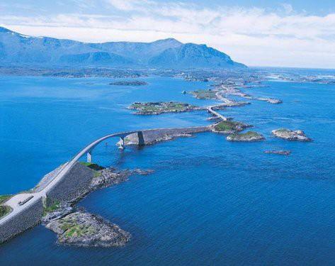 <p>The Atlantic Yolu, Norveç</p>