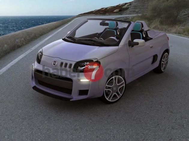 <p>2010 Fiat Uno Cabrio Concept</p>