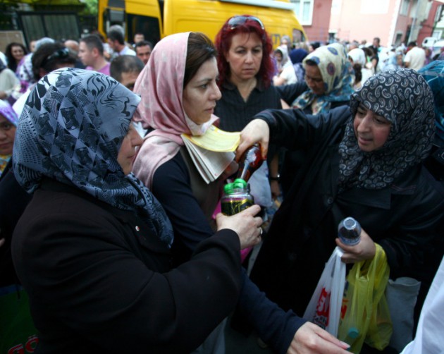 Türkiye'den  iftar manzaraları