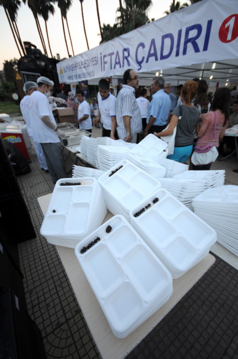 Türkiye'den  iftar manzaraları