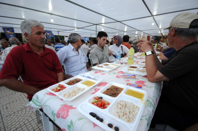 Türkiye'den  iftar manzaraları