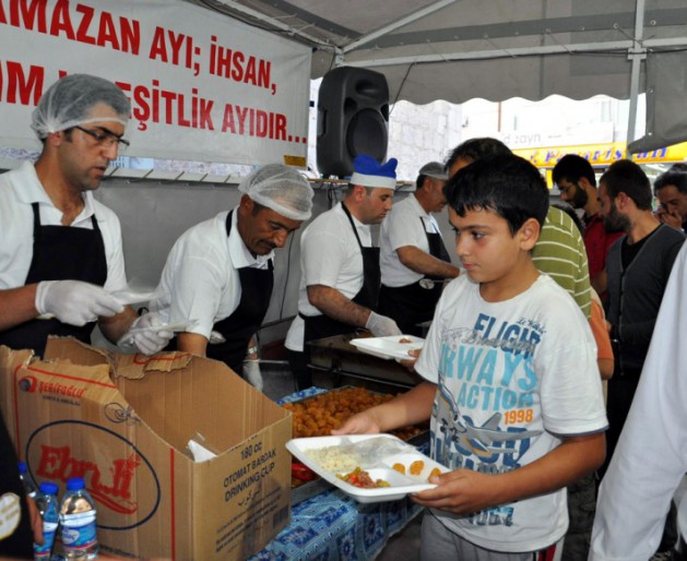 Türkiye'den  iftar manzaraları