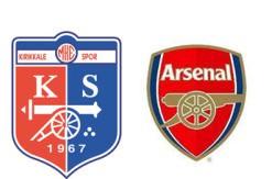 <p>"Topçular" olarak da bilinen İngiltere Premier Lig takımı Arsenal'ın logosunda yer alan top arabası ve baktığı yön de MKE Kırıkkalespor'un armasındaki top arabasıyla benzerlik gösteriyor.</p>