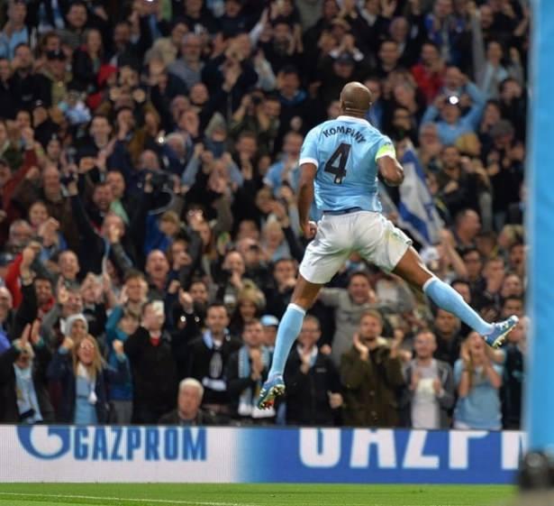 <p>57) Vincent Kompany<br />
Manchester City</p>