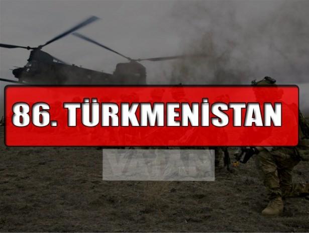 <p>TÜRKMENİSTAN</p>
