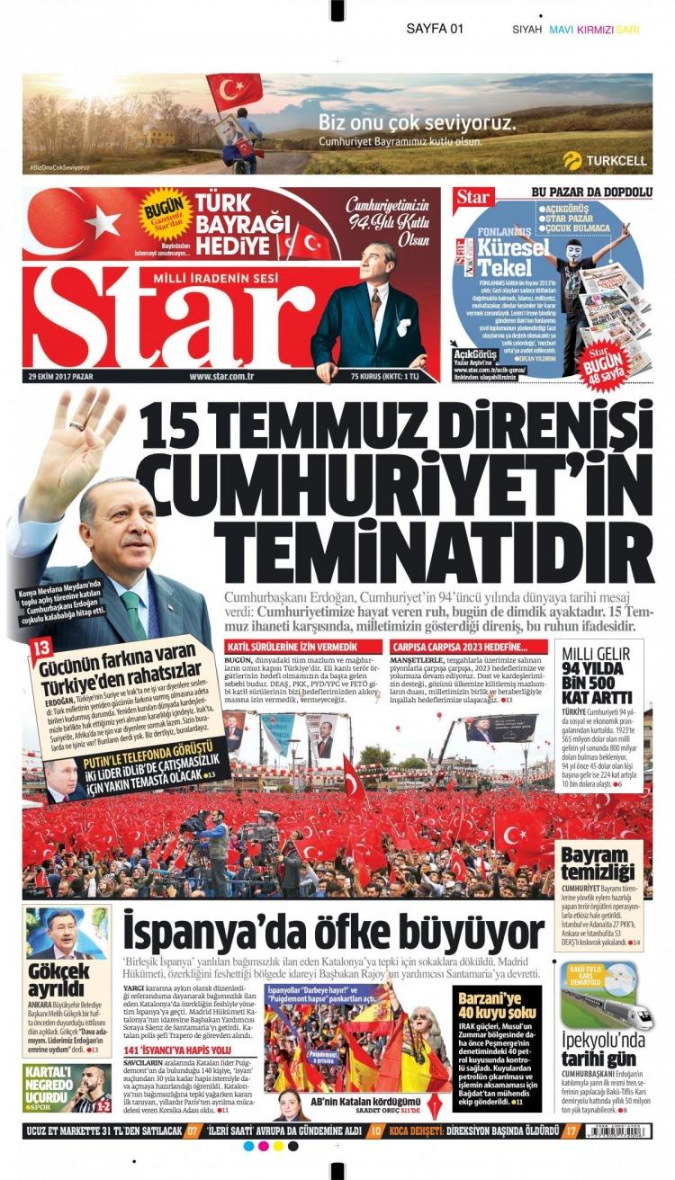 <p>Star Gazetesi</p>