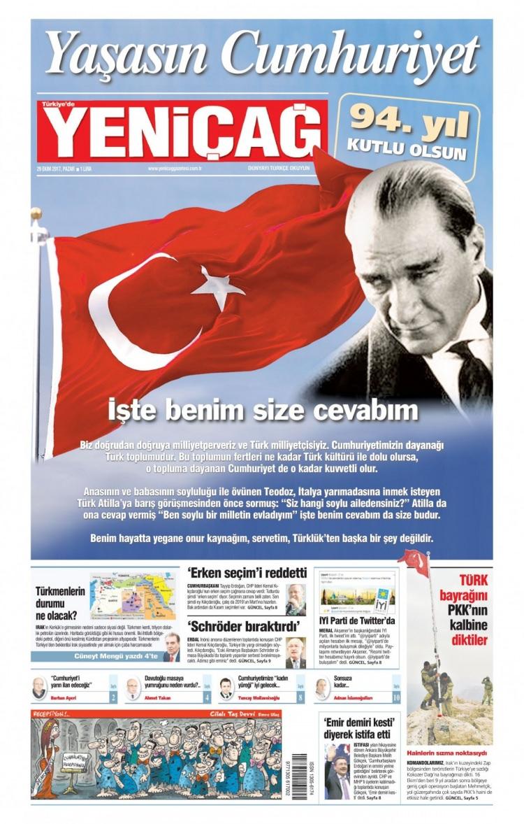 <p>YeniÇağ</p>
