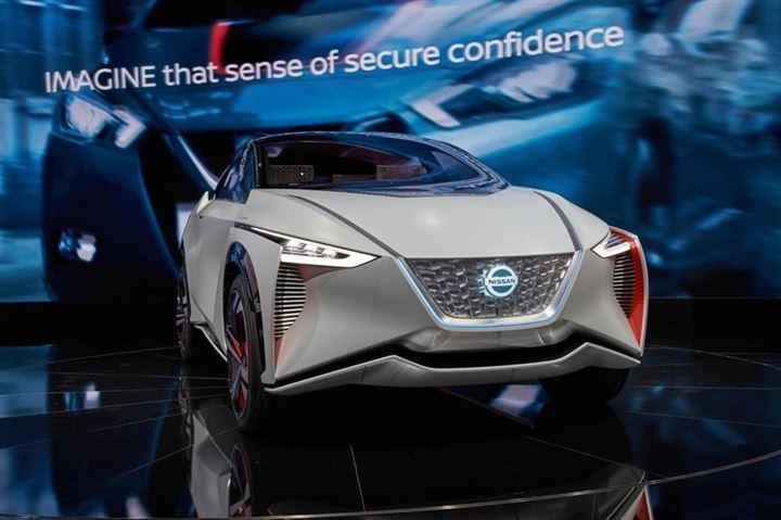 <p>Elektrikli Nissan IMX </p>
