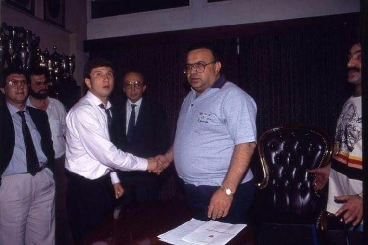 <p>Aziz Yıldırım- Vefa Küçük - Tanju Çolak</p>

