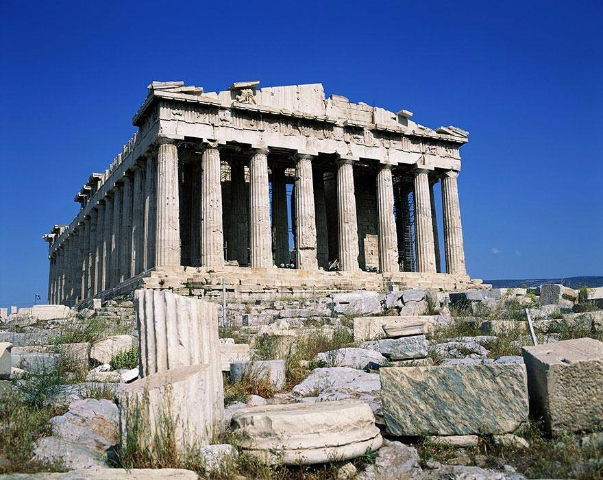 <p>Yunanistan'ın Atina kentinde bulunan tarihi Akropolis.</p>
