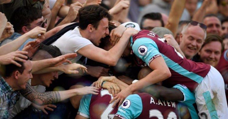 <p>12 - West Ham United 56.966</p>

