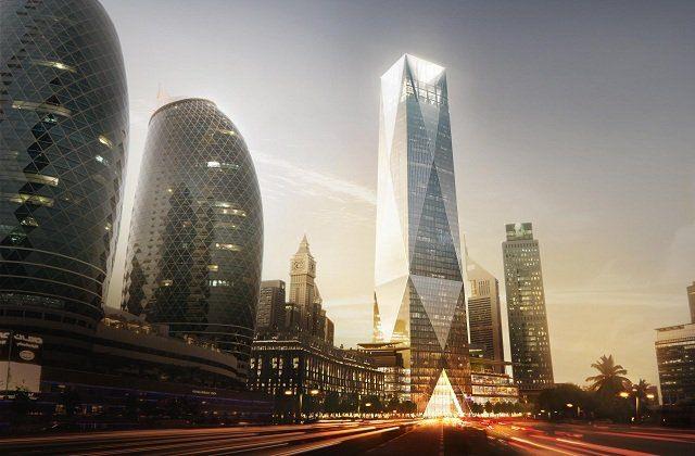 <p>Dubai finans merkezinde İngiliz mimarların tasarladığı yapının maliyeti 1 milyar dolardan fazla. </p>
<p> </p>
<p> </p>
<p> </p>