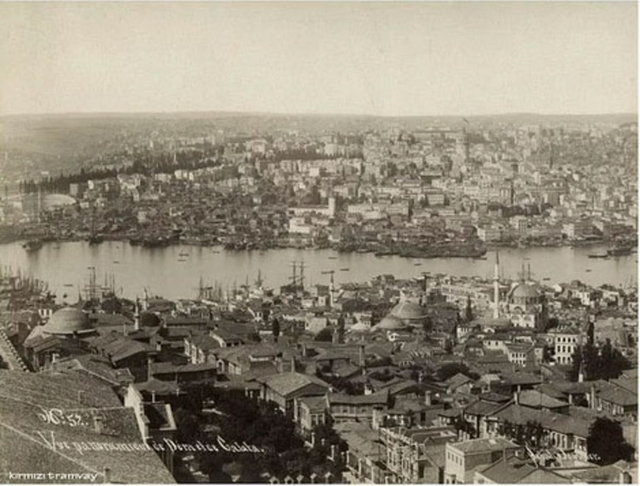 <p>Galata Kulesi'nden Bakış - 1890</p>
