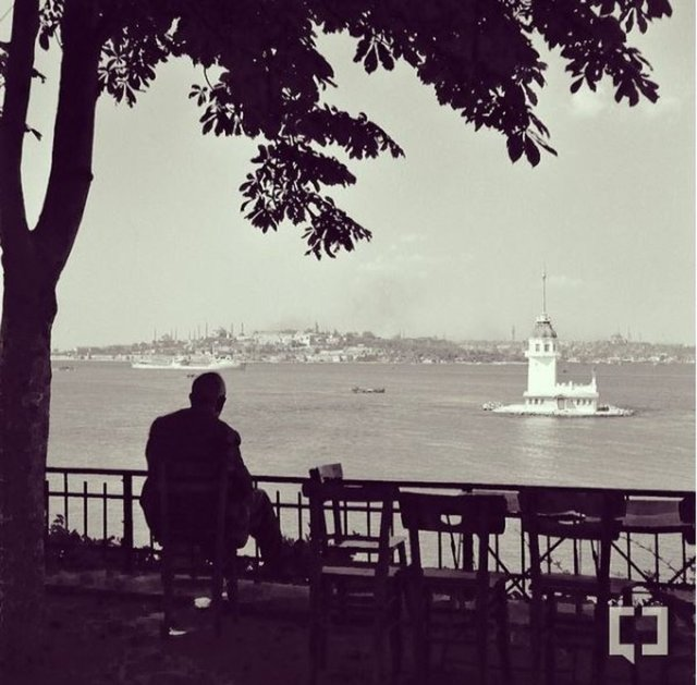<p>Eski İstanbul Kız Kulesi</p>
