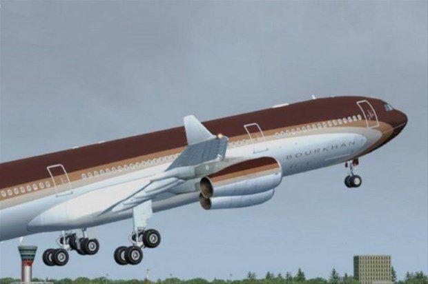 <p>Özelleştirilmiş Airbus A340-300, Rusya'nın zengin işadamlarından Alisher Usmanov'a ait.</p>
<p> </p>