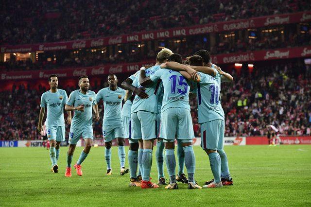 <p>- BARCELONA: 11 PUAN</p>

<p>- SEVILLA: 10,5 PUAN</p>

<p>- REAL MADRID: 9 PUAN</p>

<p>- ATHLETIC BILBAO: 7,5 PUAN</p>

<p>- ATLETICO MADRID: 7 PUAN</p>

<p>- VILLARREAL: 6 PUAN</p>

<p>- REAL SOCIEDAD: 6 PUAN</p>
