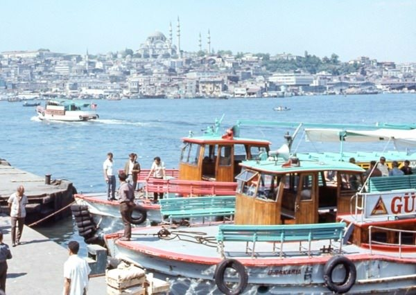 <p><strong>Karaköyden Süleymaniye Cami'ye bakış</strong></p>
