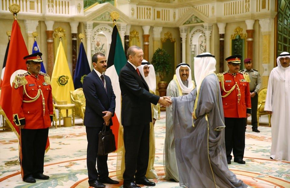 Kuveyt buluşmasından renkli fotoğrafar