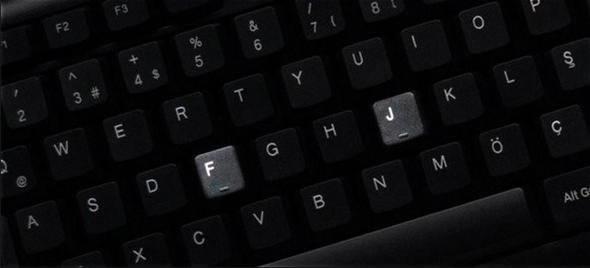 <p>Çıkıntılar sayesinde klavyeye bakmadan hangi harfler üzerinde durduğunuzu bulabilirsiniz.</p>

<p> </p>
