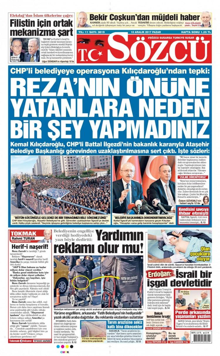 <p>SÖZCÜ</p>

