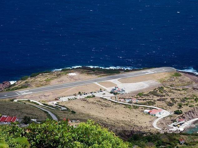 <div><strong>Juancho E. Yrasquin Uluslararası Havaalanı - Saba Adası</strong></div>

<div> </div>

<div>Saba adasındaki Juancho E. Yrasquin Uluslararası Havaalanında rüzgarlı dağlar yeterince engel değilmiş gibi sadece 1.300 feet olan kısacık havaalanında uçağın doğru zamanda duramaması demek okyanusa dalışa geçmesi demek.</div>
