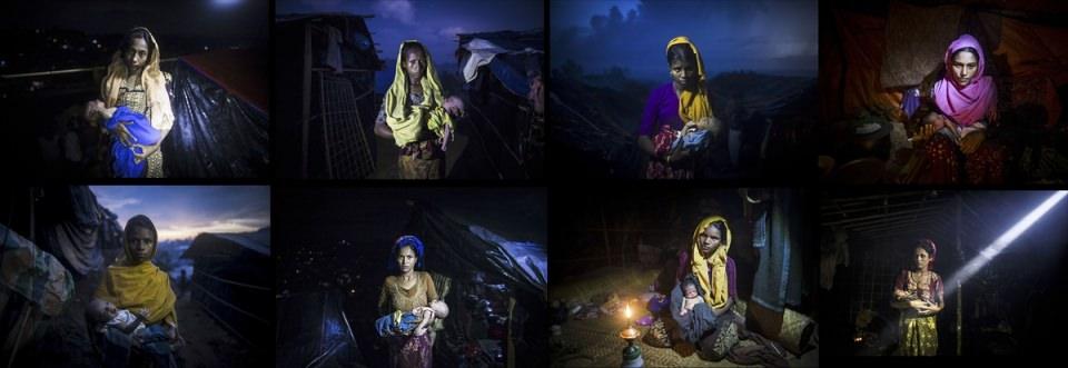 <p><strong>Arakanlı anneler</strong><br />
<br />
Myanmar'ın Arakan eyaletinde ordu ve Budist milliyetçilerin zulmünden en çok etkilenenler kadınlar ve çocuklar oluyor. Tehlikeli yolculuklarının ardından hayatta kalmayı başaran çoğu Arakanlı müslüman kadın, tecavüzler, sivil vatandaşlara yönelik katliamlar ve köylerinin yakılması gibi korkutucu hikayeler ile Bangladeş sınırına ulaşıyor. Yüzlerce Rohingyalı kadın sağlıksız ve zorlu şartlarda doğum yapmak durumunda kalıyor.  </p>
