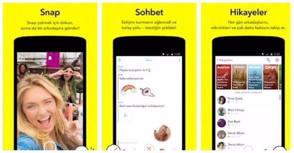 <p>Snapchat <br />
<br />
En çok şarj yiyen uygulamalar arasında Snapchat' de var.</p>
