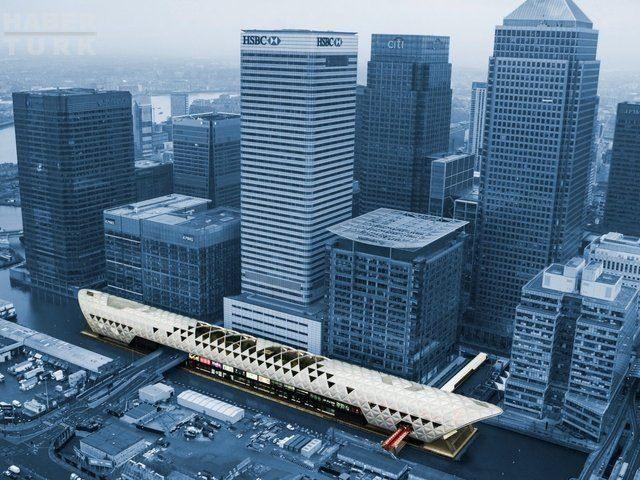 <p>Canary Wharf'ta bulunan bulunan istasyon su seviyesinin 18 metre altında oluşuyla dikkati çekiyor.</p>
<p> </p>