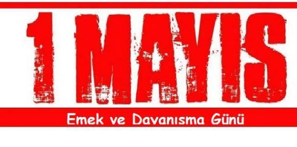 <p><strong>EMEK VE DAYANIŞMA GÜNÜ</strong></p>

<p>01 MAYIS  2018 SALI</p>

<p>1 GÜN</p>
