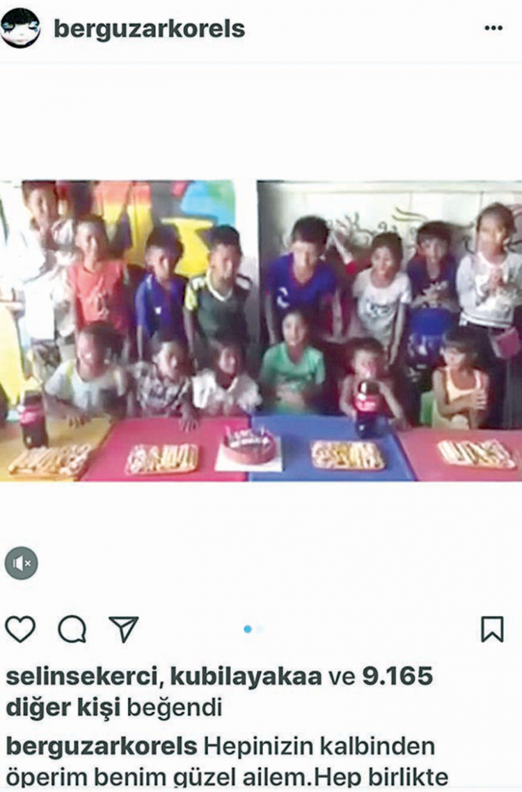 <p>Kulüp üyeleri, çocukların fotoğraflarını Instagram hesabında paylaşarak, gönderinin altına“Biz Kamboçya’ya kocaman bir sevgi gönderdik. O sevgi kuş olup miniklerin kalbine kondu, oradan uçup Bergüzar Hanım’ın yüzünde kocaman bir gülümsemeye dönüştü” notunu paylaştı.</p>

