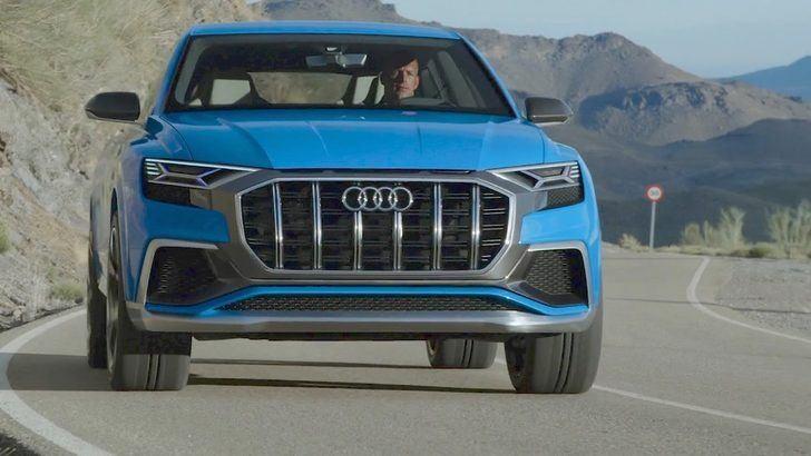 <p><strong>Audi Q8</strong></p>
<p>Audi'de SUV araç denilince ilk akla gelen modellerden biri olan Q8, gelecek yılın en favori otomobillerinden biri olabilir. Dinamizm, yüksek verimlilik ve konforu zarif bir iç tasarımla buluşturan Q8 Concept, bir SUV’un geniş kullanım rahatlığını ve bir Coupe’nin duygusal çizgilerini barındırıyor.</p>