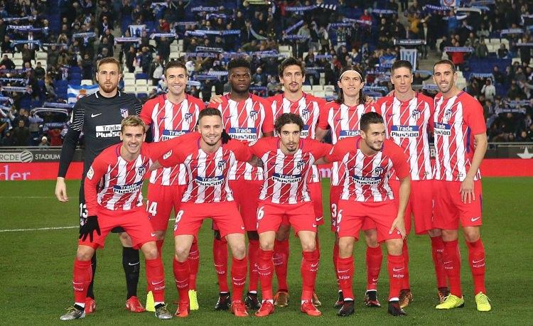 <p>19- Atletico Madrid</p>
