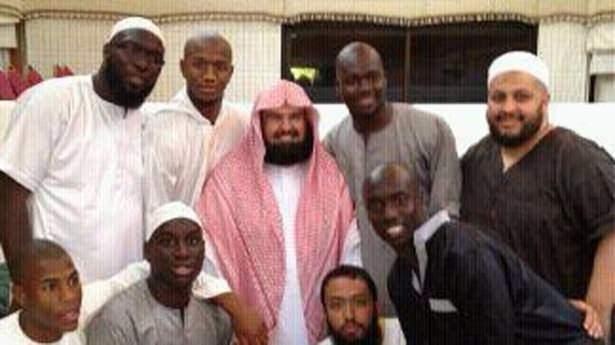 <p>İssia Dia, Demba Ba ve Moussa Sow</p>
